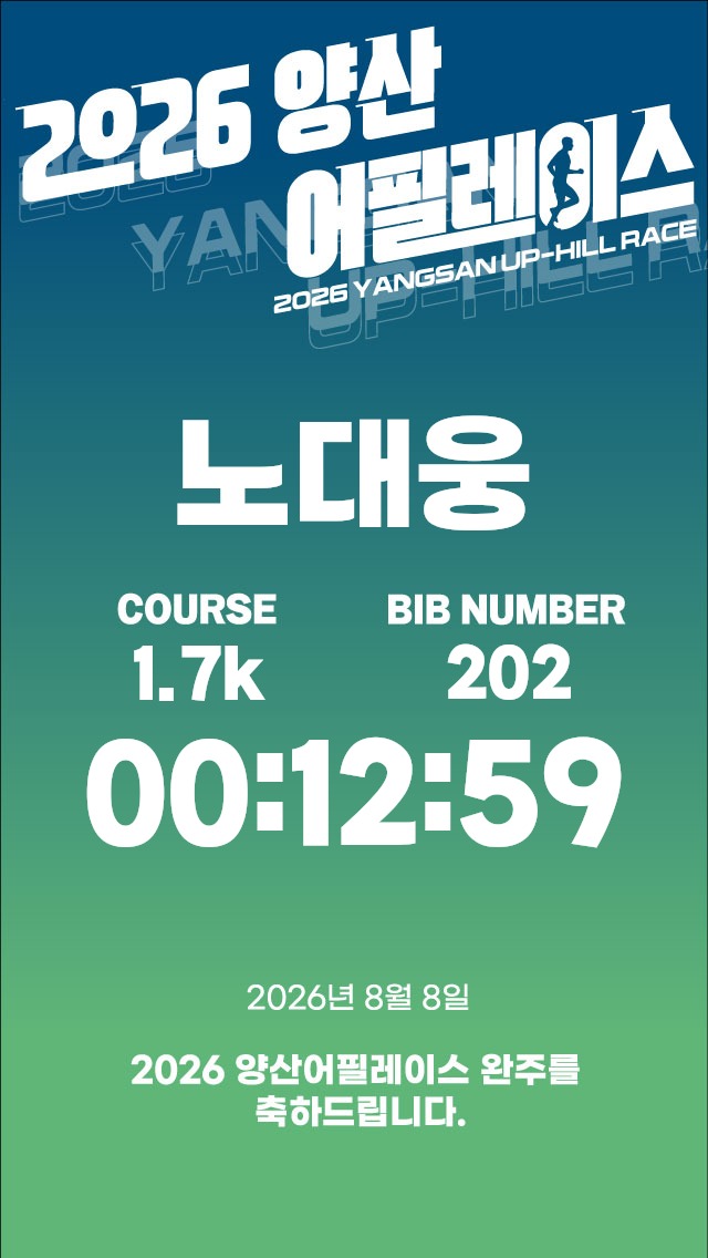 노대웅 기록증